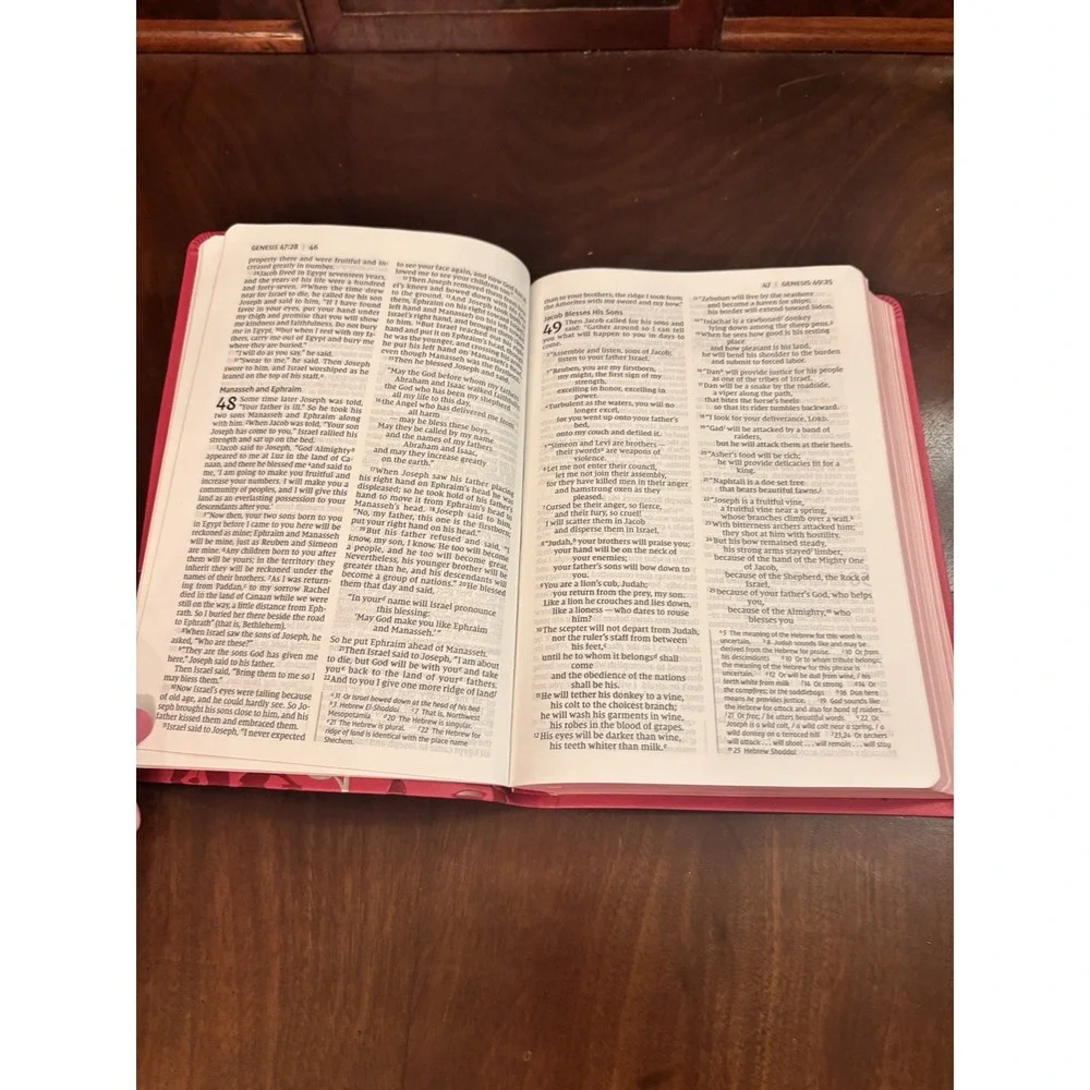 Zondervan NIV Holy Bible w/‎ Fill my Heart with Joy Journal Notepad-Leathersoft
